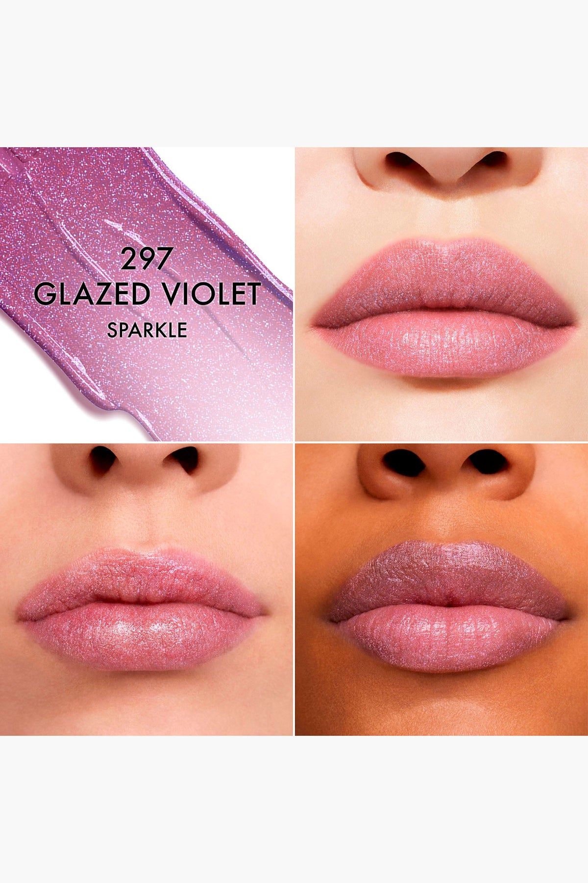 Rouge Dior Holiday Gift 2026 Edition color 297 — 297 Glazed Violet