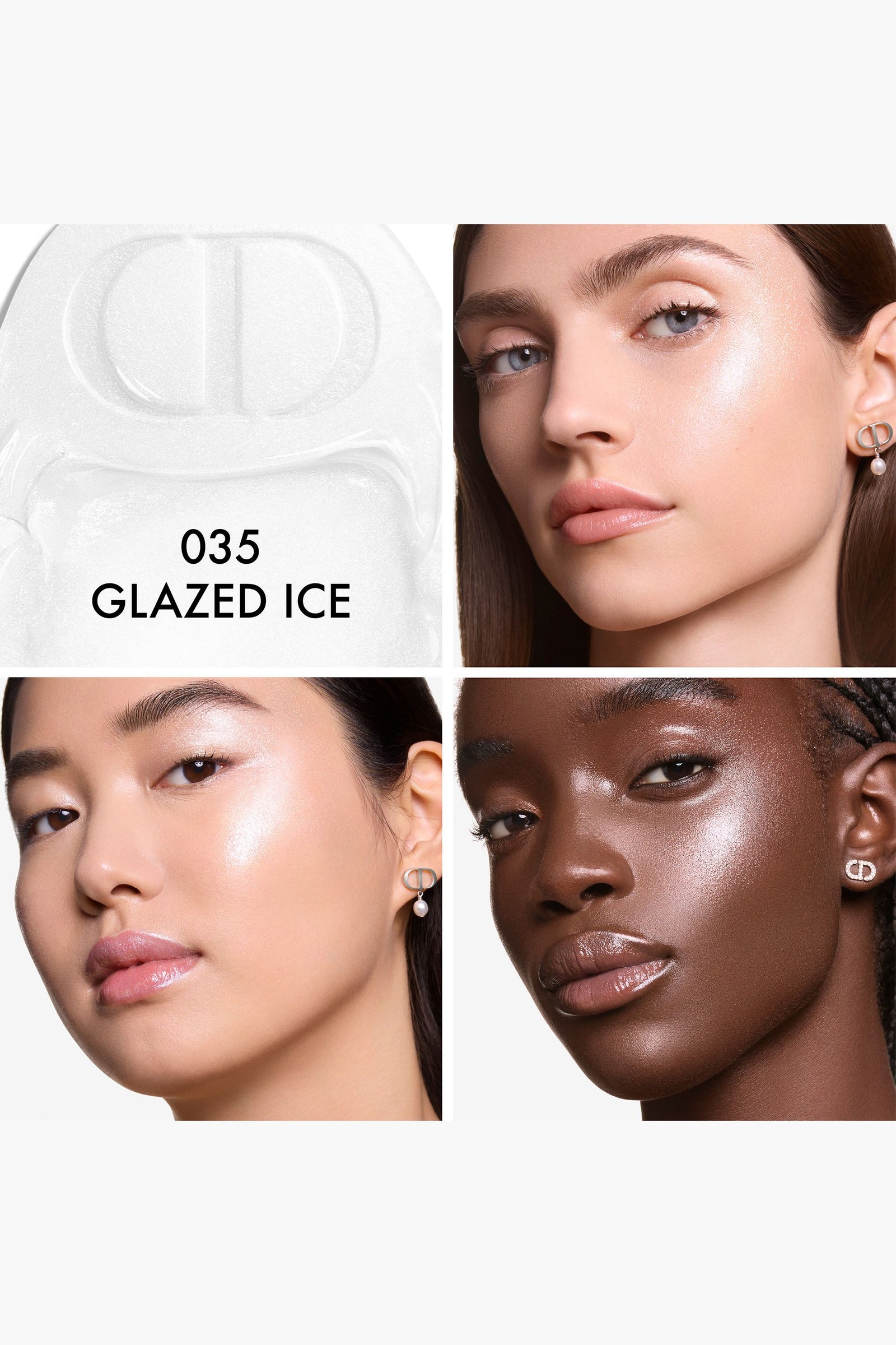 Dior Backstage Glassy Glow Stick color 035 — 035 Glazed Ice