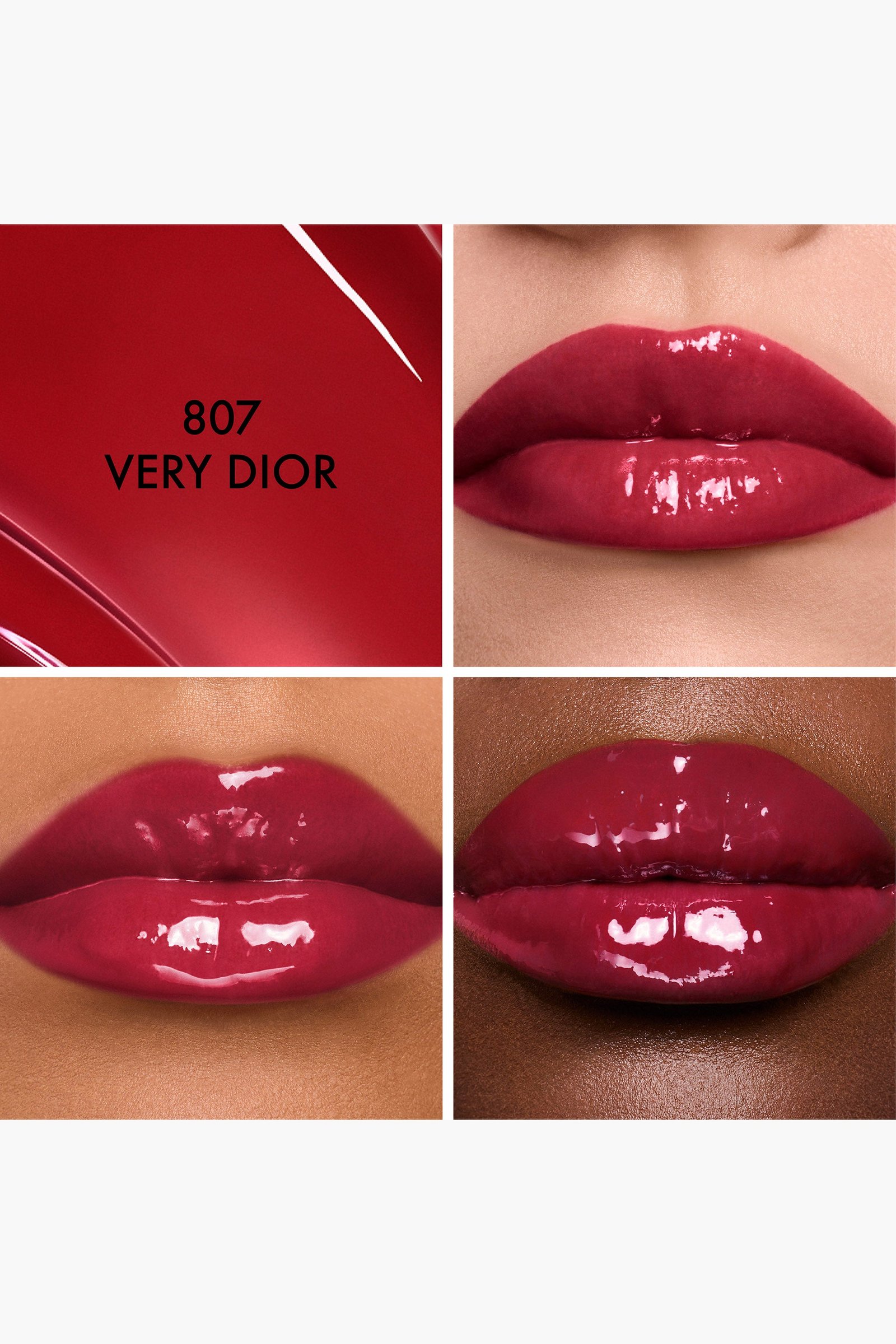 Dior Addict Glass Lipstick color 807 — 807: Very Dior
