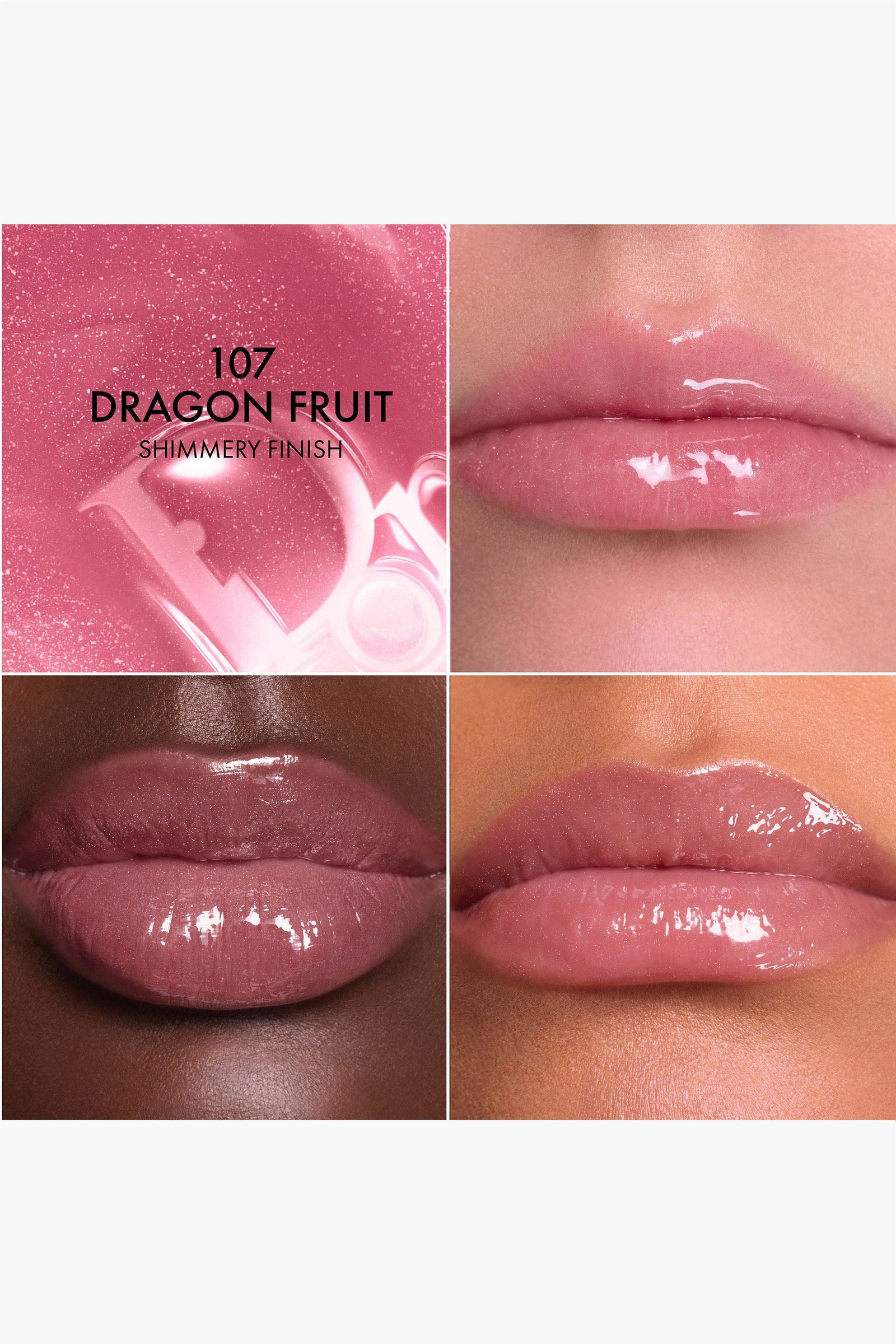 Dior Addict Lip Glow Butter color 107 — 107 Dragonfruit