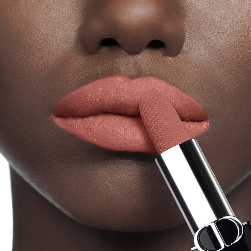 Rouge Dior Refill color 100_velvet — 100 Nude Look velvet finish