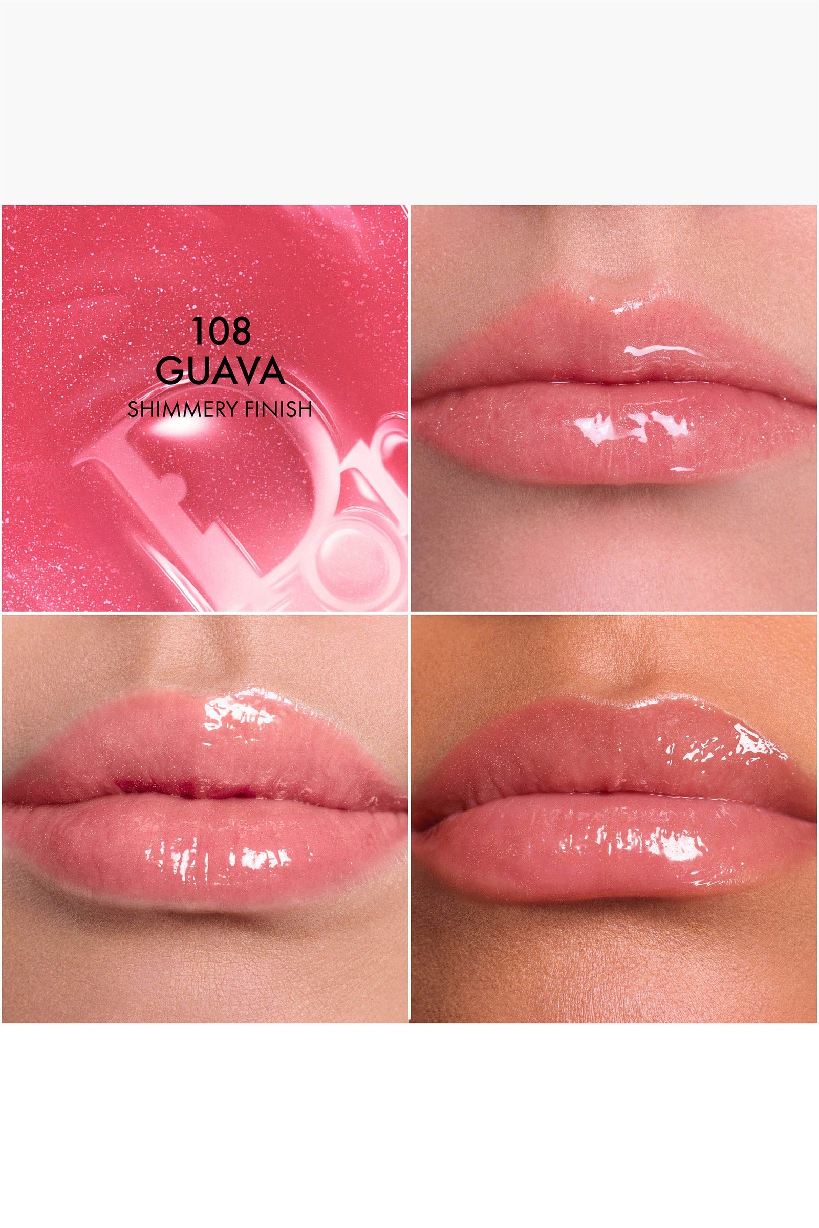 Dior Addict Lip Glow Butter color 108 — 108 Guava
