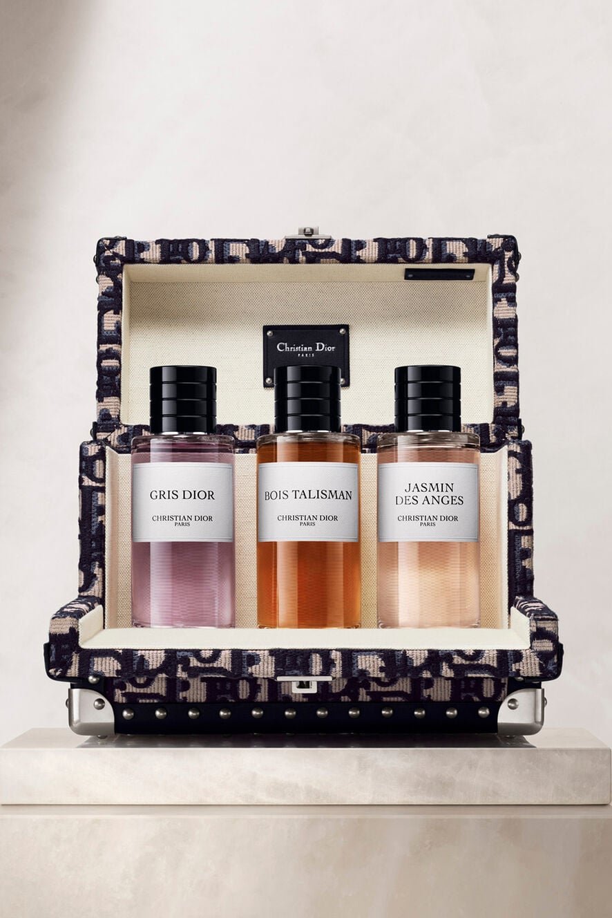 Limited Edition - La Collection Privée Christian Dior Couture Fragrance Trunk — Dior Oblique - 3 x 100 ml