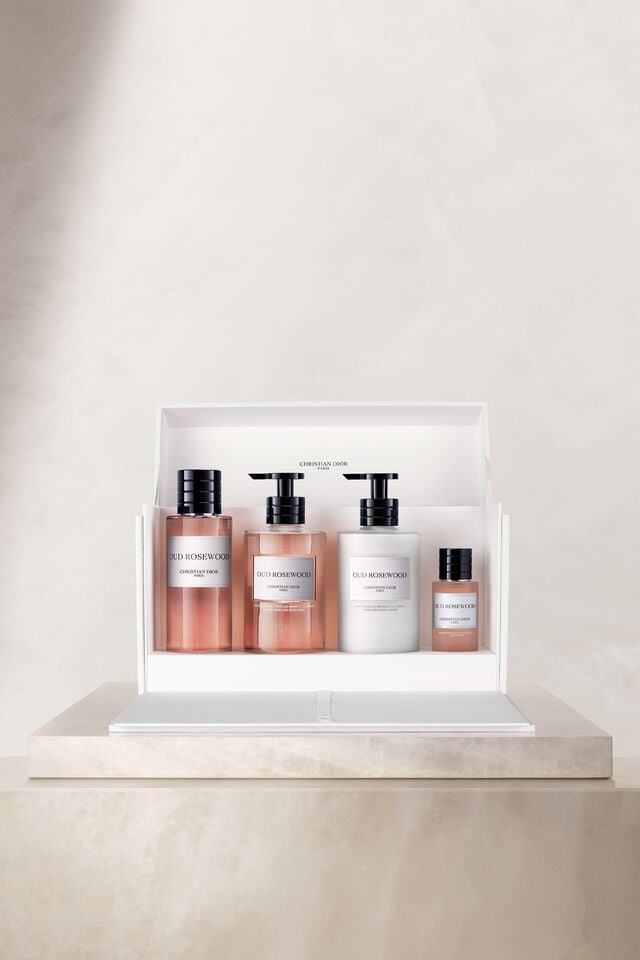 Oud Rosewood L'Art du Parfumage Set — 300 ml + 300 ml + 200 ml + 40 ml