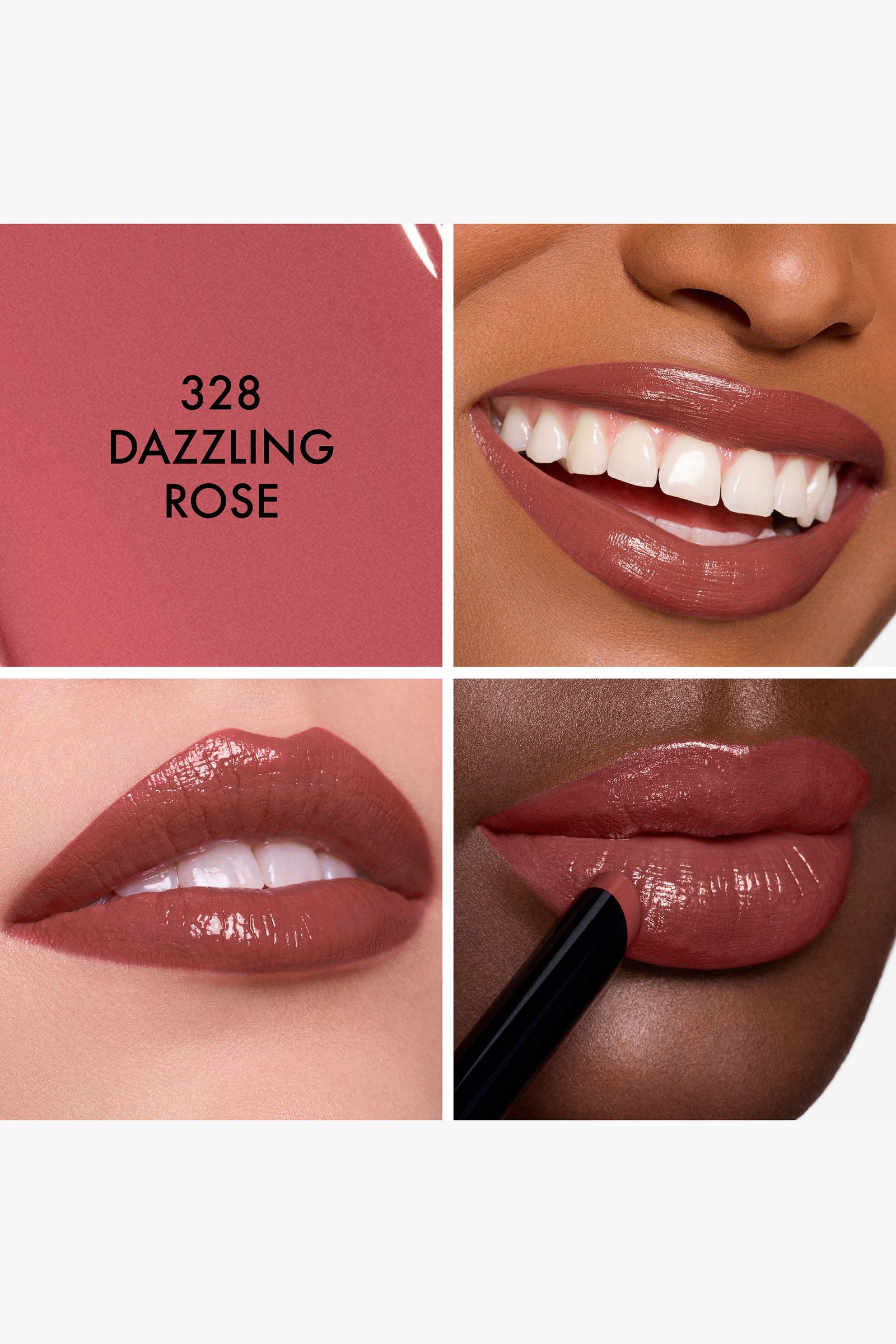 Rouge Dior On Stage color 328 — 328 Dazzling Rose