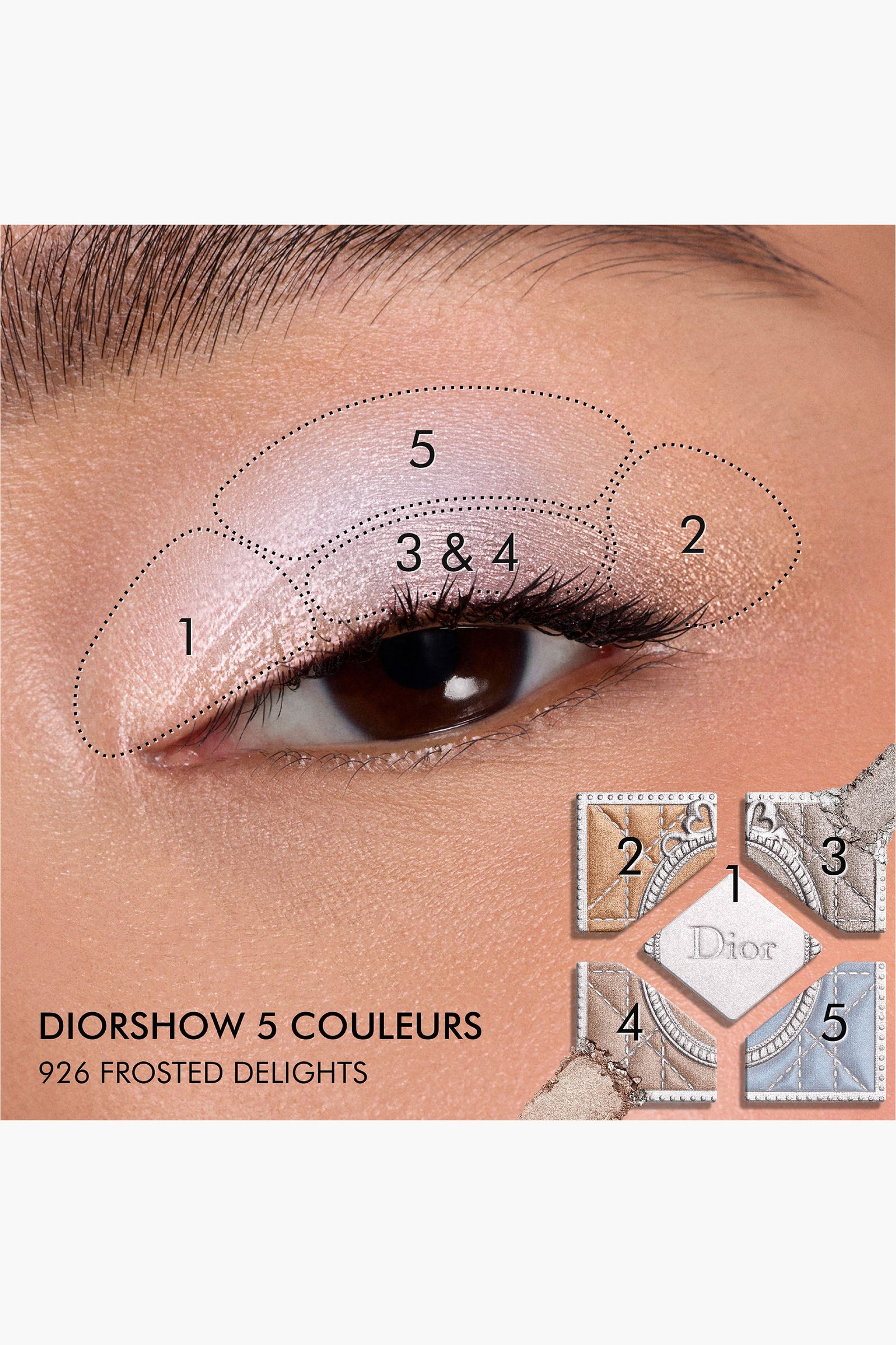 Diorshow 5 Couleurs Holiday Gift 2026 Edition color 926 — 926 Frosted Delights