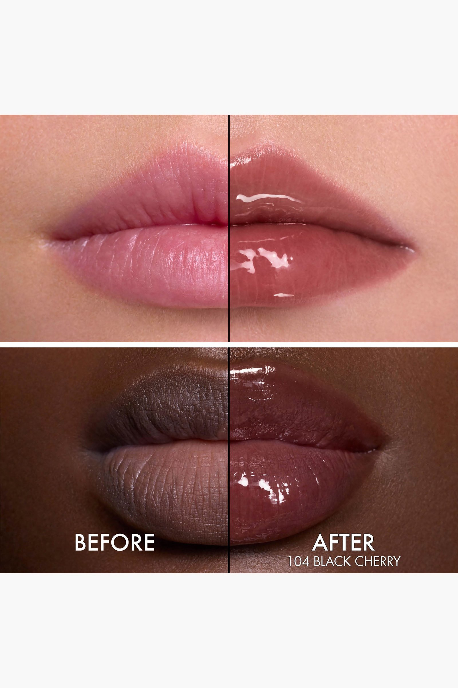 Dior Addict Lip Glow Butter color 104 — 104 Black Cherry